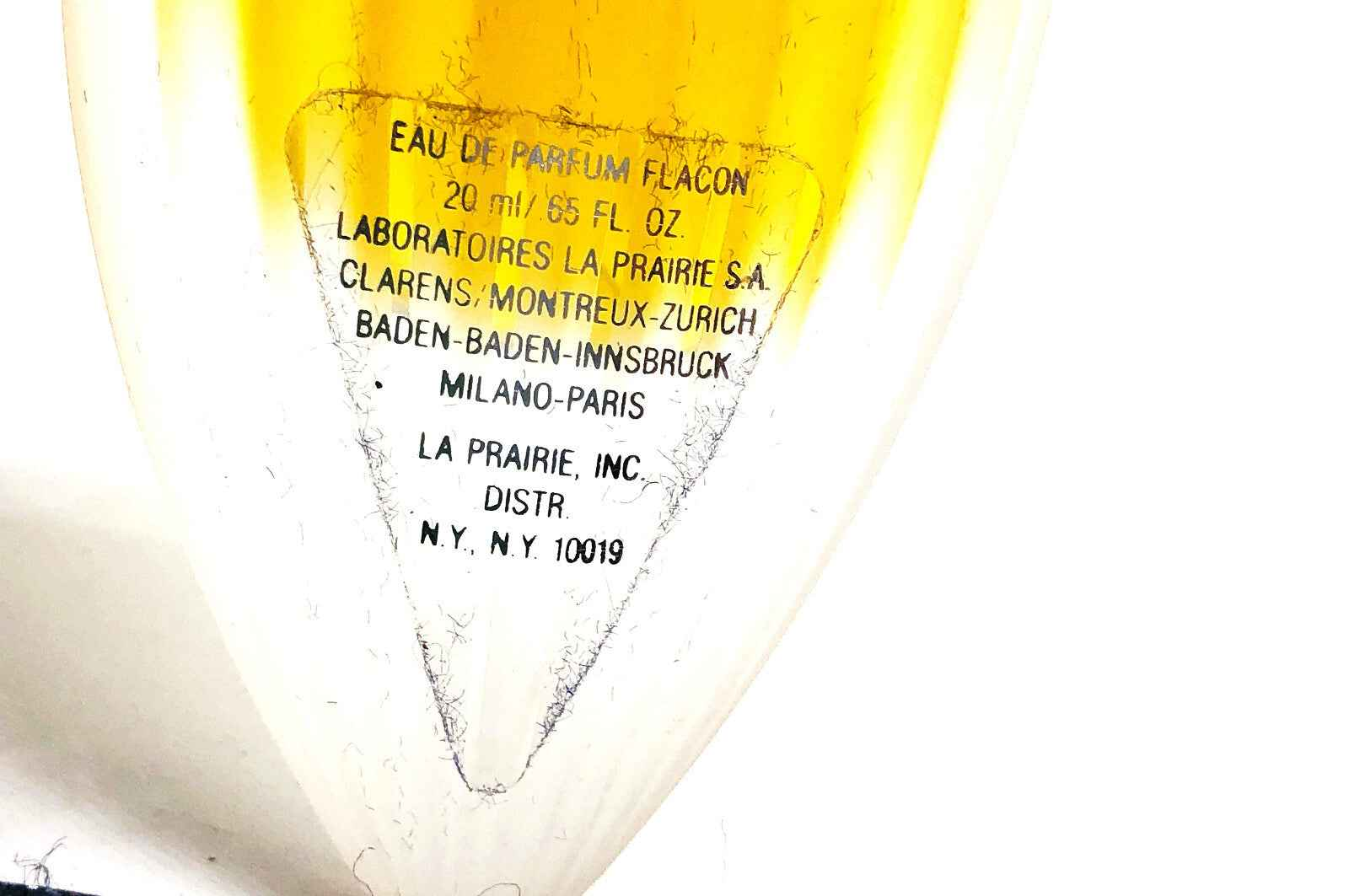 1993 LA PRAIRIE 20 ml Profumo Vintage Refillable Edp Eau De Parfum donna + BAG