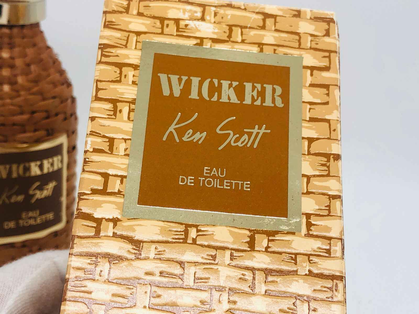 KEN SCOTT WICKER profumo Vintage 180 ml splash edt originale Pour Homme vimini