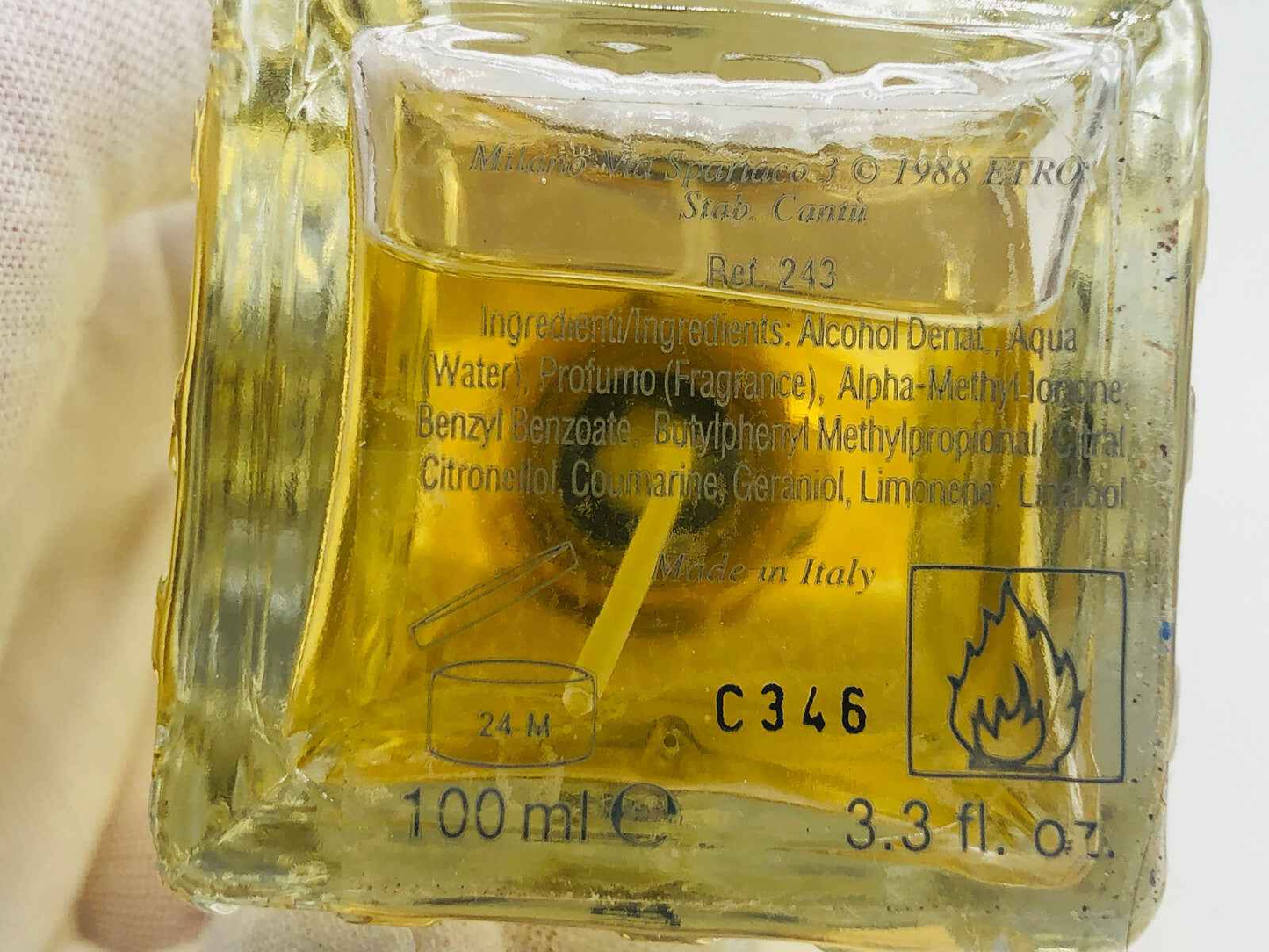 Profumo ETRO SANDALO 100 ml VINTAGE edc spray Prima Edizione Eau De Cologne '90s