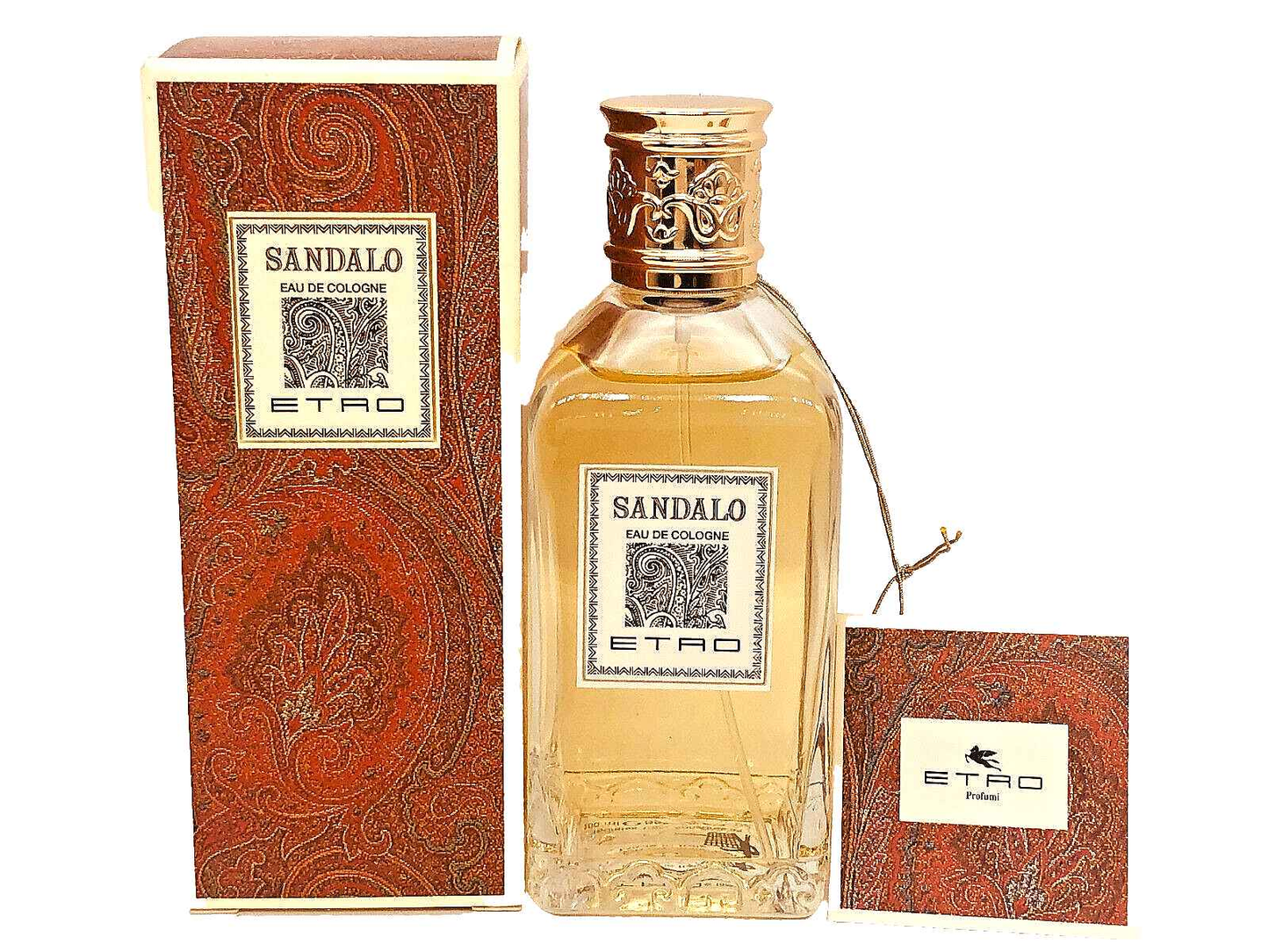 Profumo ETRO SANDALO 100 ml VINTAGE edc spray Prima Edizione Eau De Cologne '90s