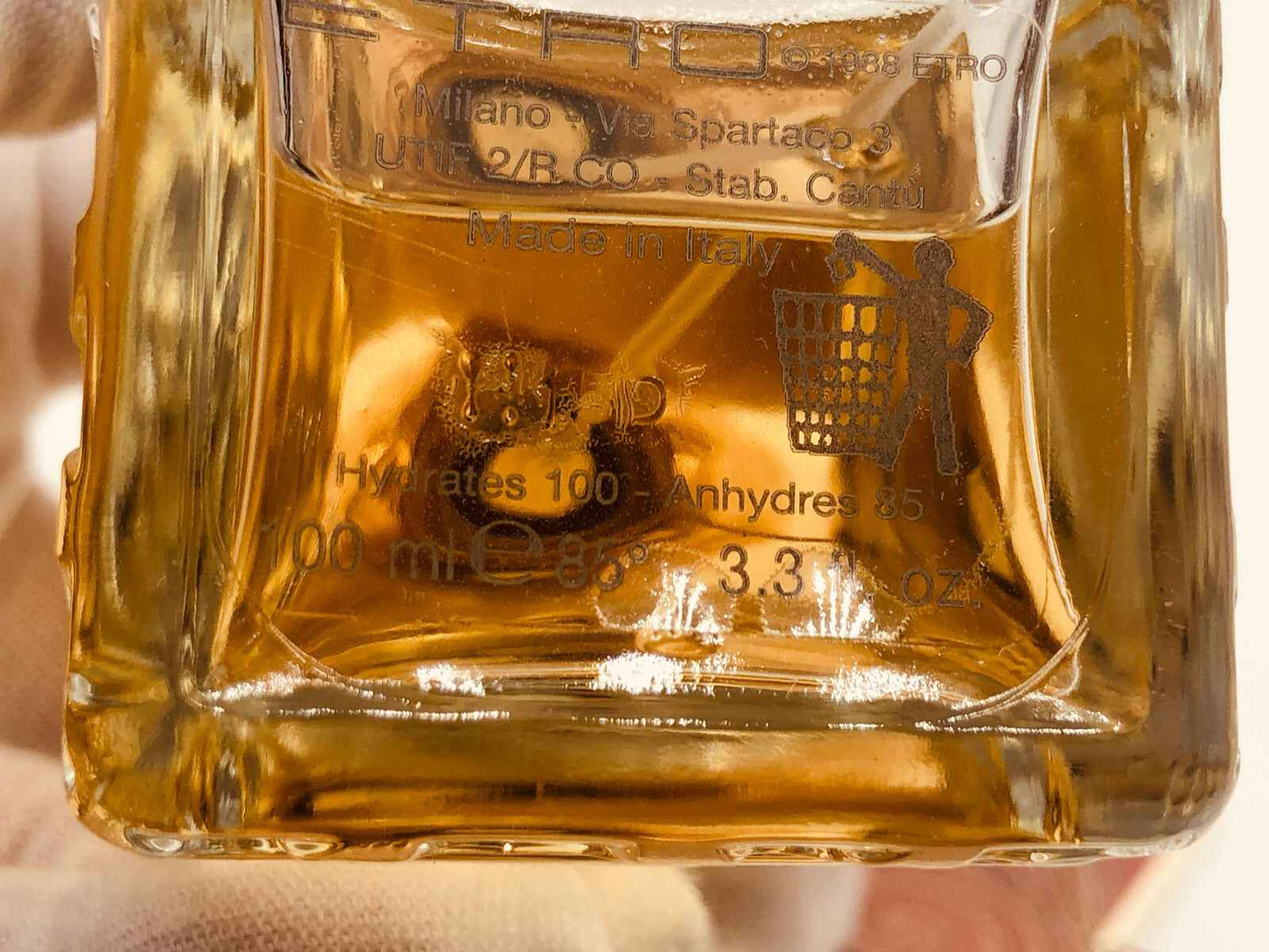 Profumo ETRO SANDALO 100 ml VINTAGE edc spray Prima Edizione Eau De Cologne '90s