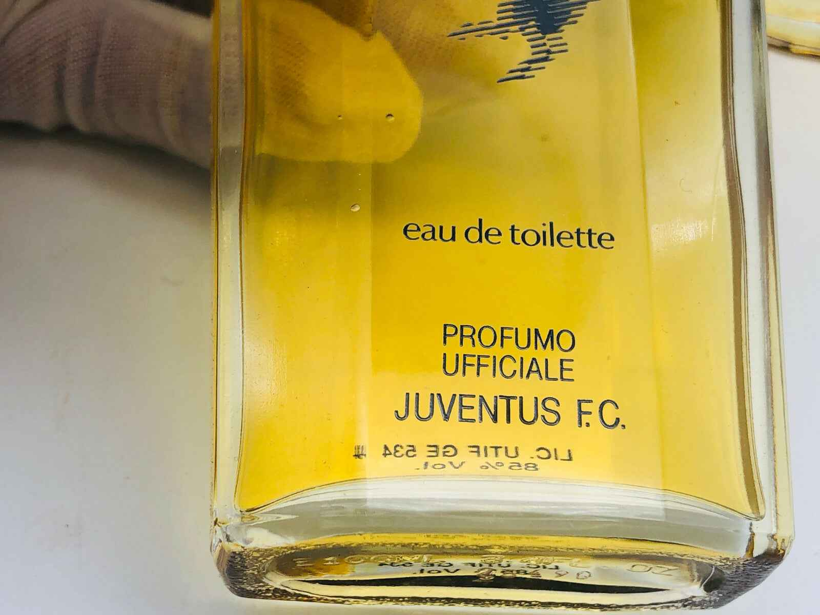 JU profumo UFFICIALE JUVENTUS vintage 100 ml edt splash + AFTER SHAVE 2 PRODOTTI