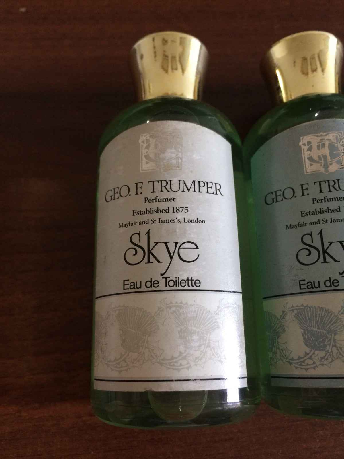 STOCK 5X GEO F TRUMPER SKYE SKY 100 ml profumo colonia uomo VINTAGE 5 x 100 ML