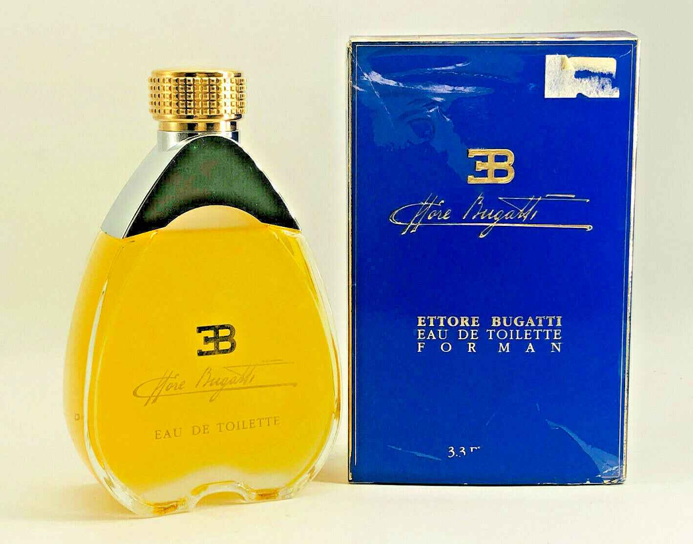 ETTORE BUGATTI VINTAGE profumo uomo edt POUR HOMME 100 ml SPLASH DIANA DE SILVA