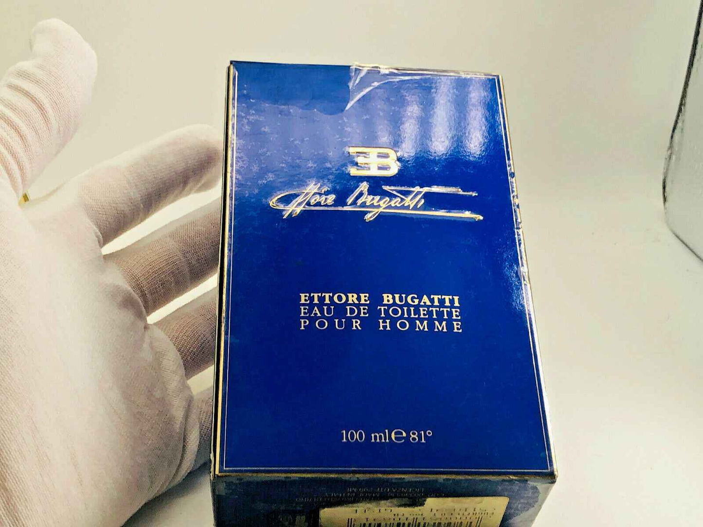 ETTORE BUGATTI VINTAGE profumo uomo edt POUR HOMME 100 ml SPLASH DIANA DE SILVA