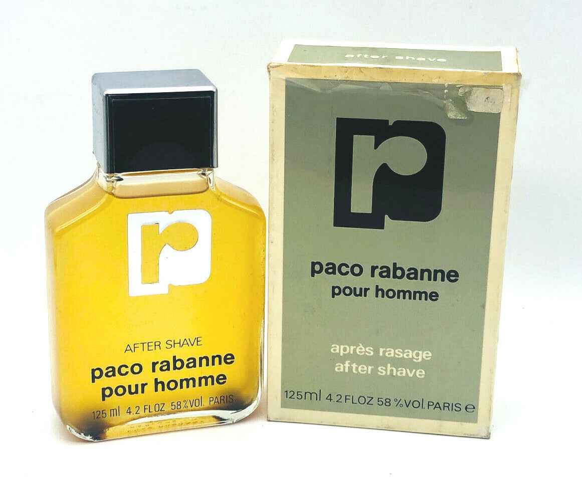 PACO RABANNE pour homme after shave vintage 125 ml splash raro discontinued UOMO