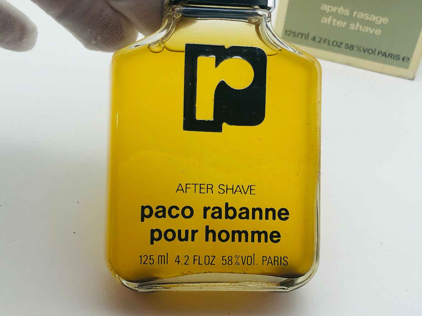 PACO RABANNE pour homme after shave vintage 125 ml splash raro discontinued UOMO