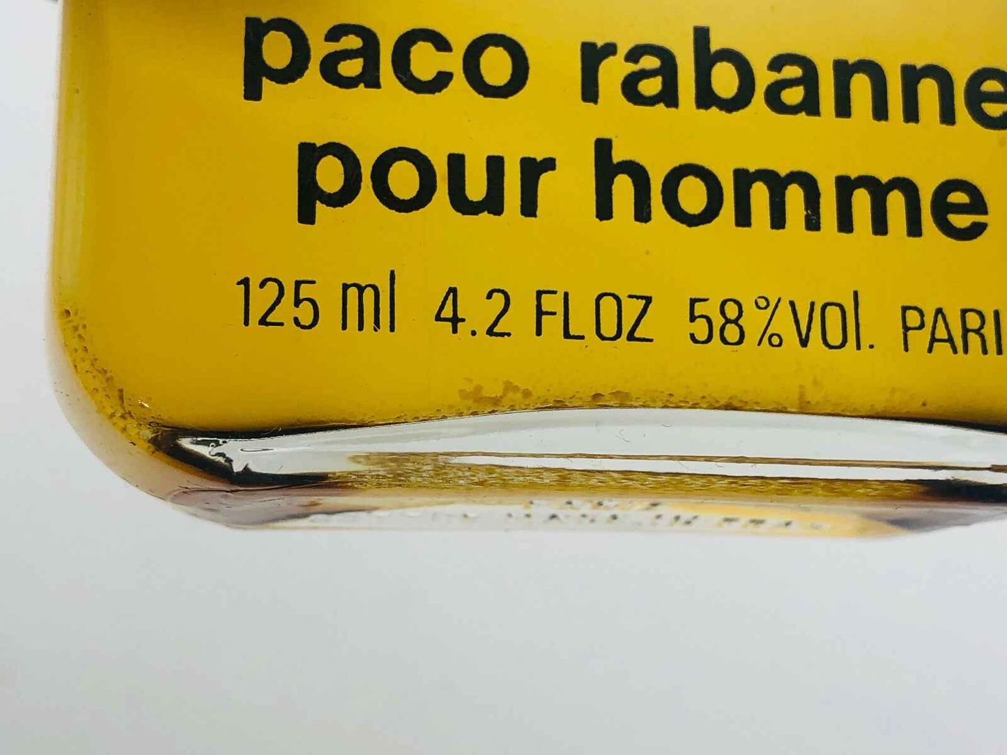 PACO RABANNE pour homme after shave vintage 125 ml splash raro discontinued UOMO