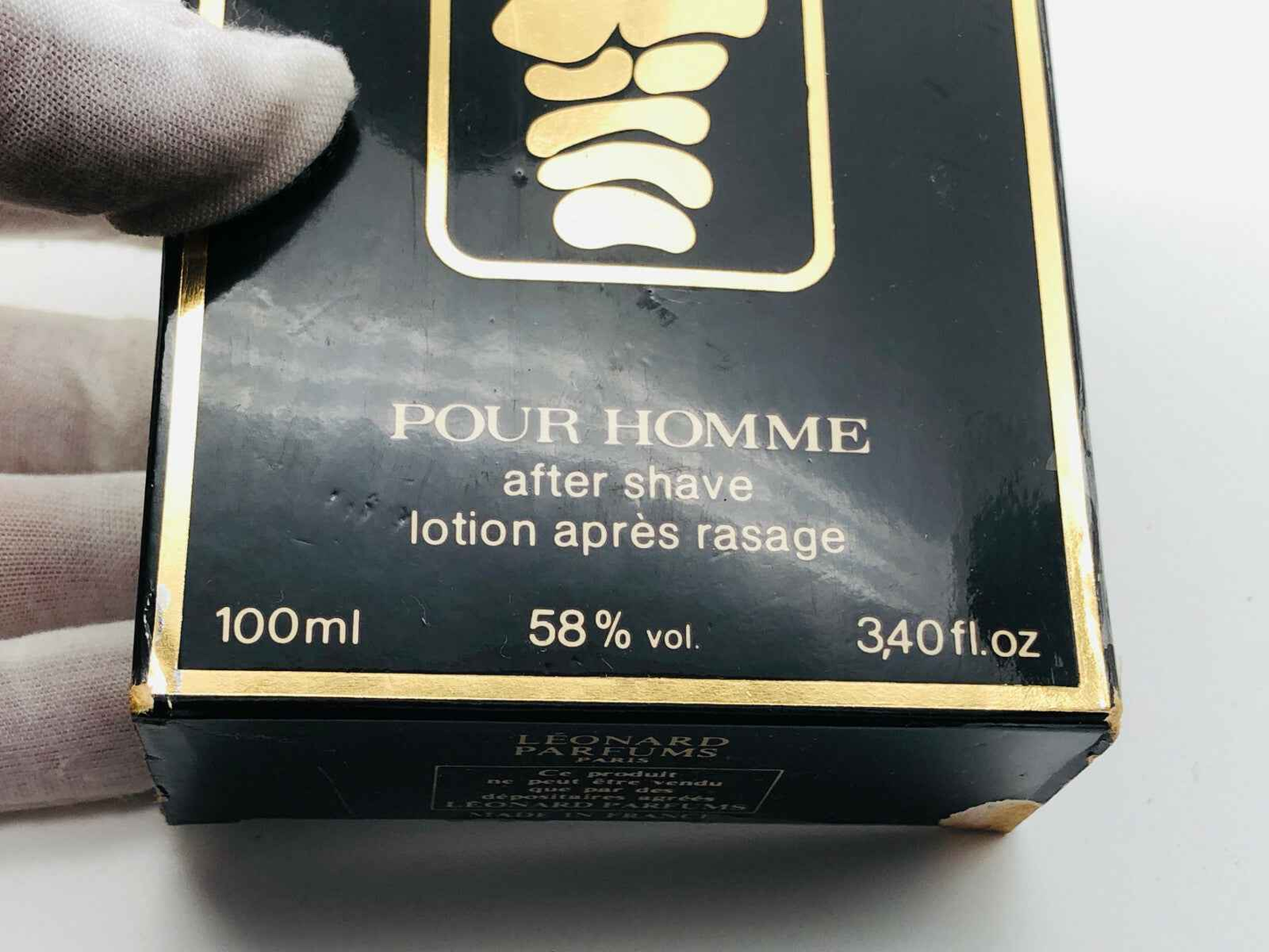 AFTER SHAVE LEONARD POUR HOMME VINTAGE UOMO 100 ML DOPOBARBA LOZIONE