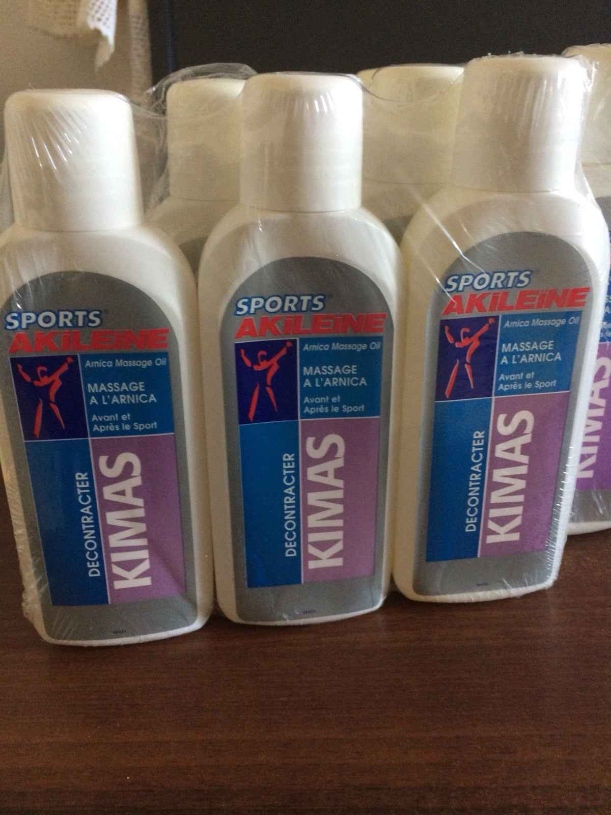 STOCK 15 AKILEINE KIMAS OLIO MASSAGGIO MUSCOLI CORPO ARNICA SPORT 200 ML LOTTO