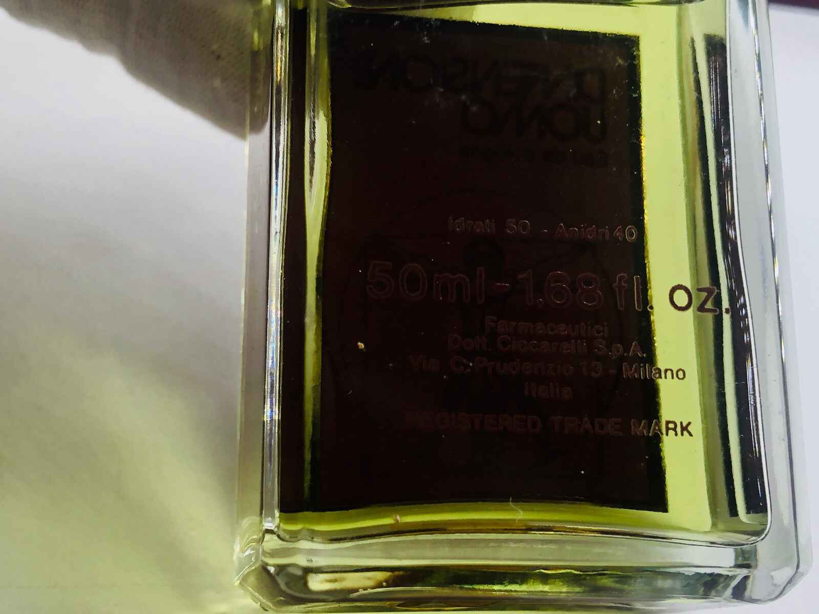 DIMENSIONE UOMO Set Profumo Vintage edc 50 ml soap fermacravatta DAMAGED BOX