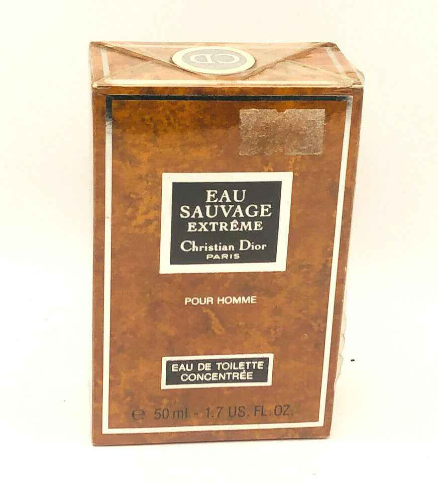 CHRISTIAN DIOR SAUVAGE EXTREME PROFUMO POUR HOMME VINTAGE 50 ml EDT splash uomo