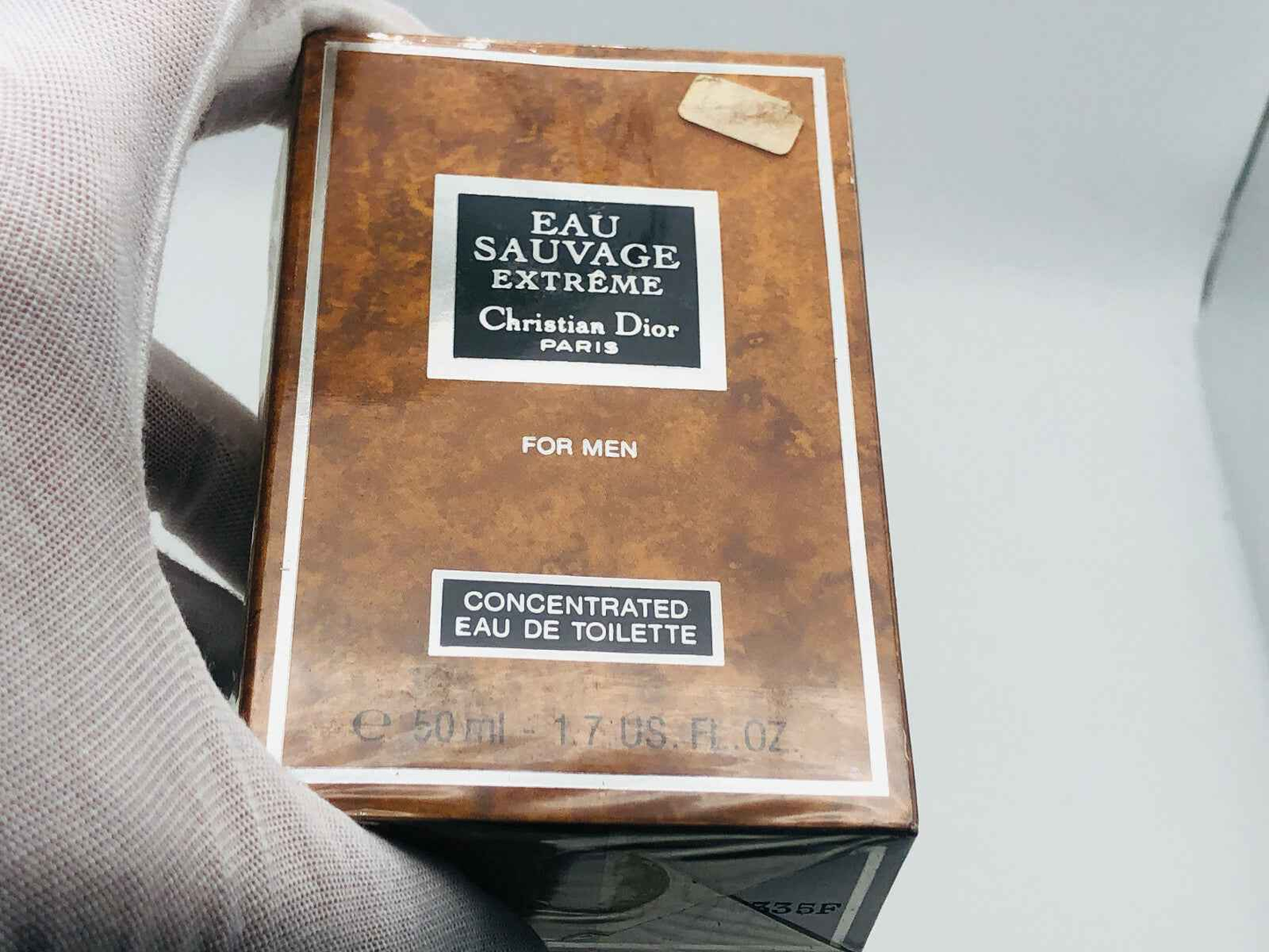CHRISTIAN DIOR SAUVAGE EXTREME PROFUMO POUR HOMME VINTAGE 50 ml EDT splash uomo