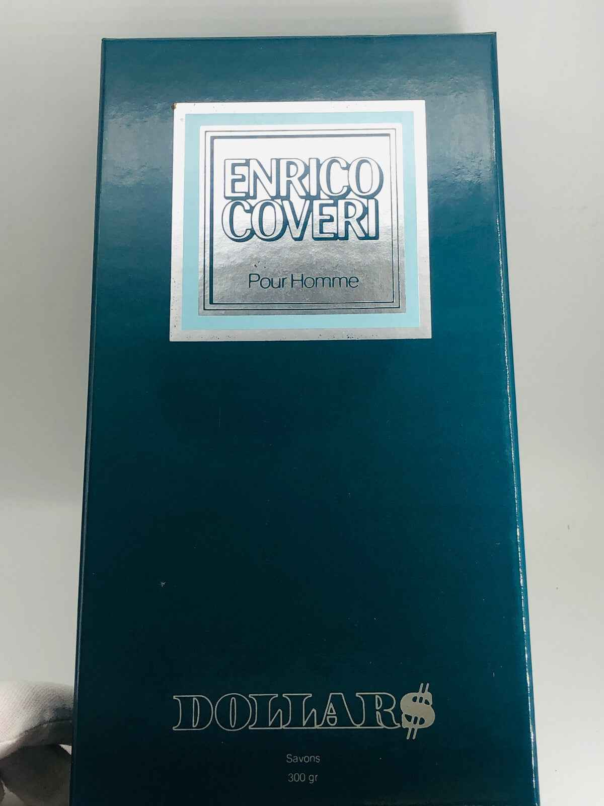 3x Saponette ENRICO COVERI DOLLARS pour homme vintage uomo 3x 100 Gr SOAP 1 ediz