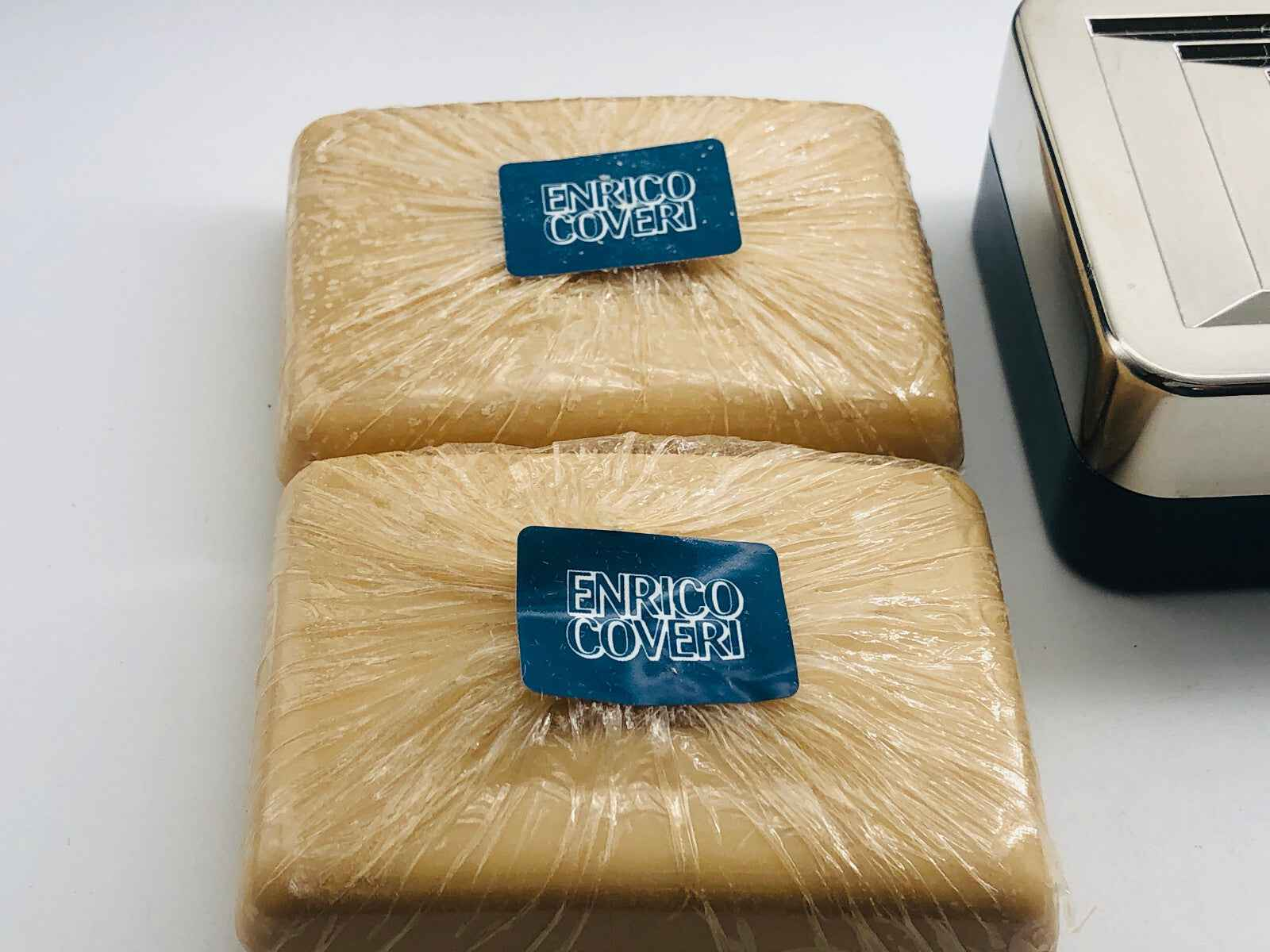 3x Saponette ENRICO COVERI DOLLARS pour homme vintage uomo 3x 100 Gr SOAP 1 ediz