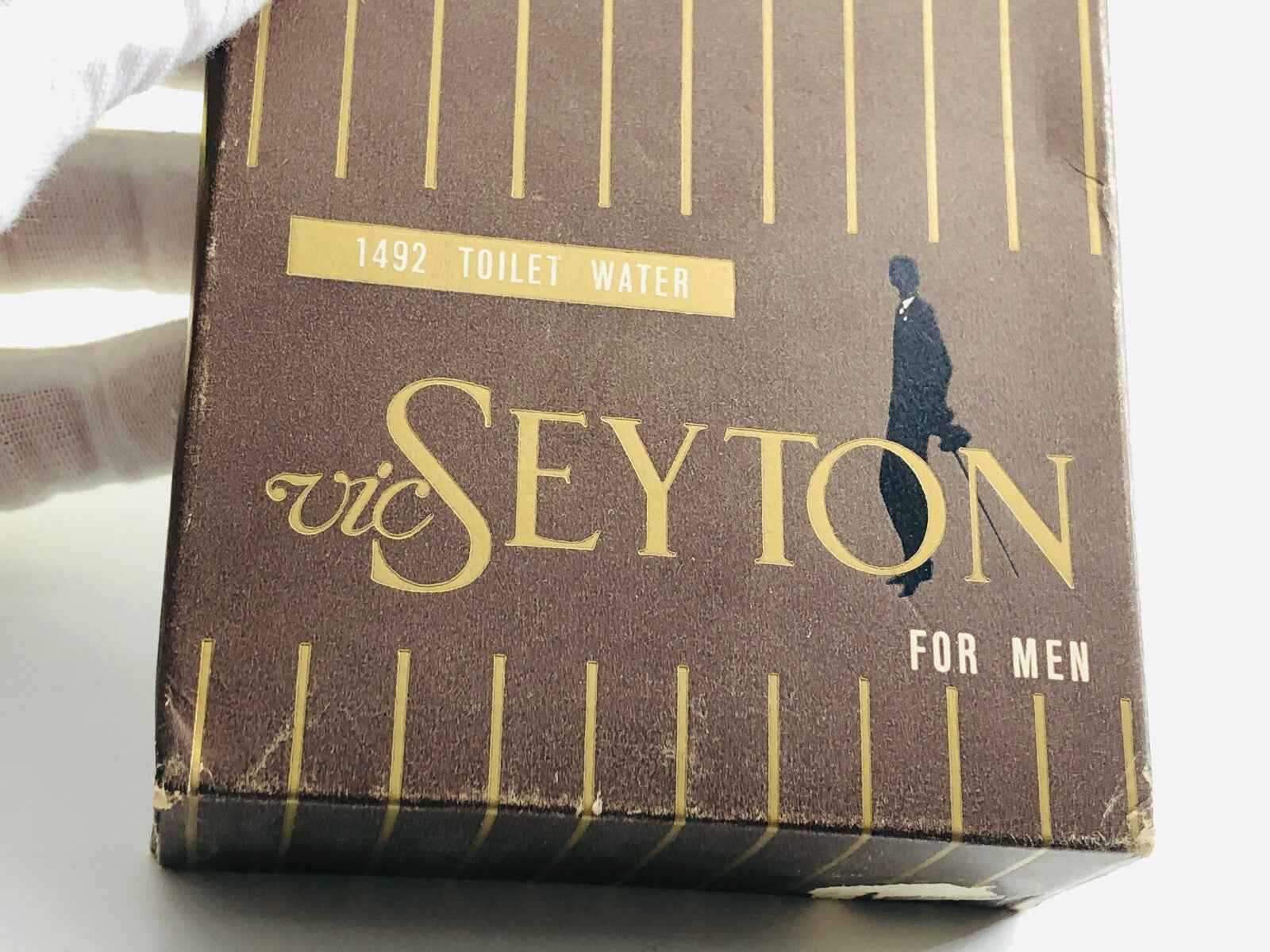 1492 VIC SEYTON FOR MEN 50ml VINTAGE PERFUME Toilet Water uomo Pre Barcode Rare