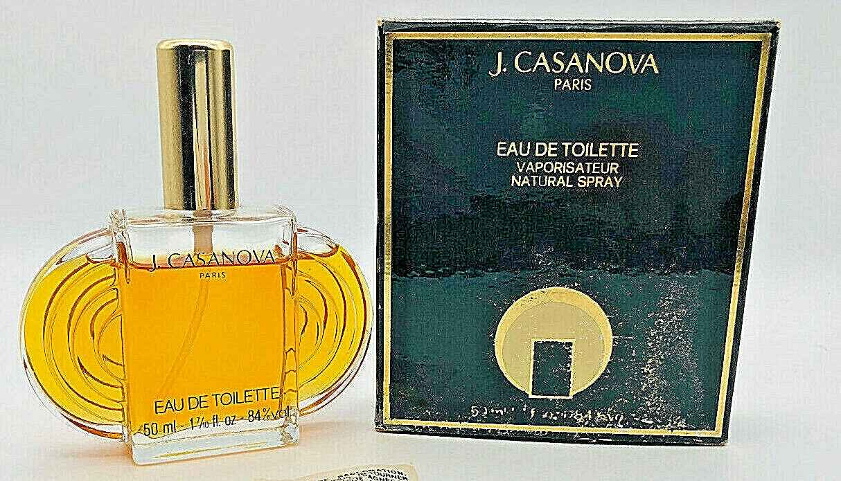 J CASANOVA WOMAN profumo vintage 50 ml edt spray eau de toilette RARO