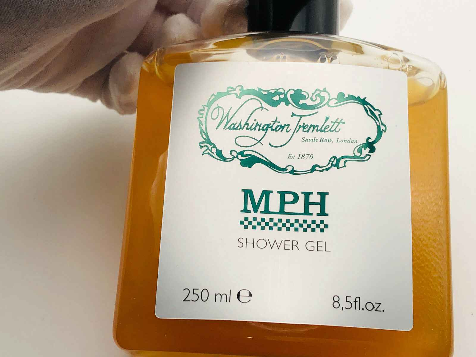 WASHINGTON TREMLETT MPH MILES PER HOUR SHOWER GEL 250 ml VINTAGE DOCCIA GEL RARO