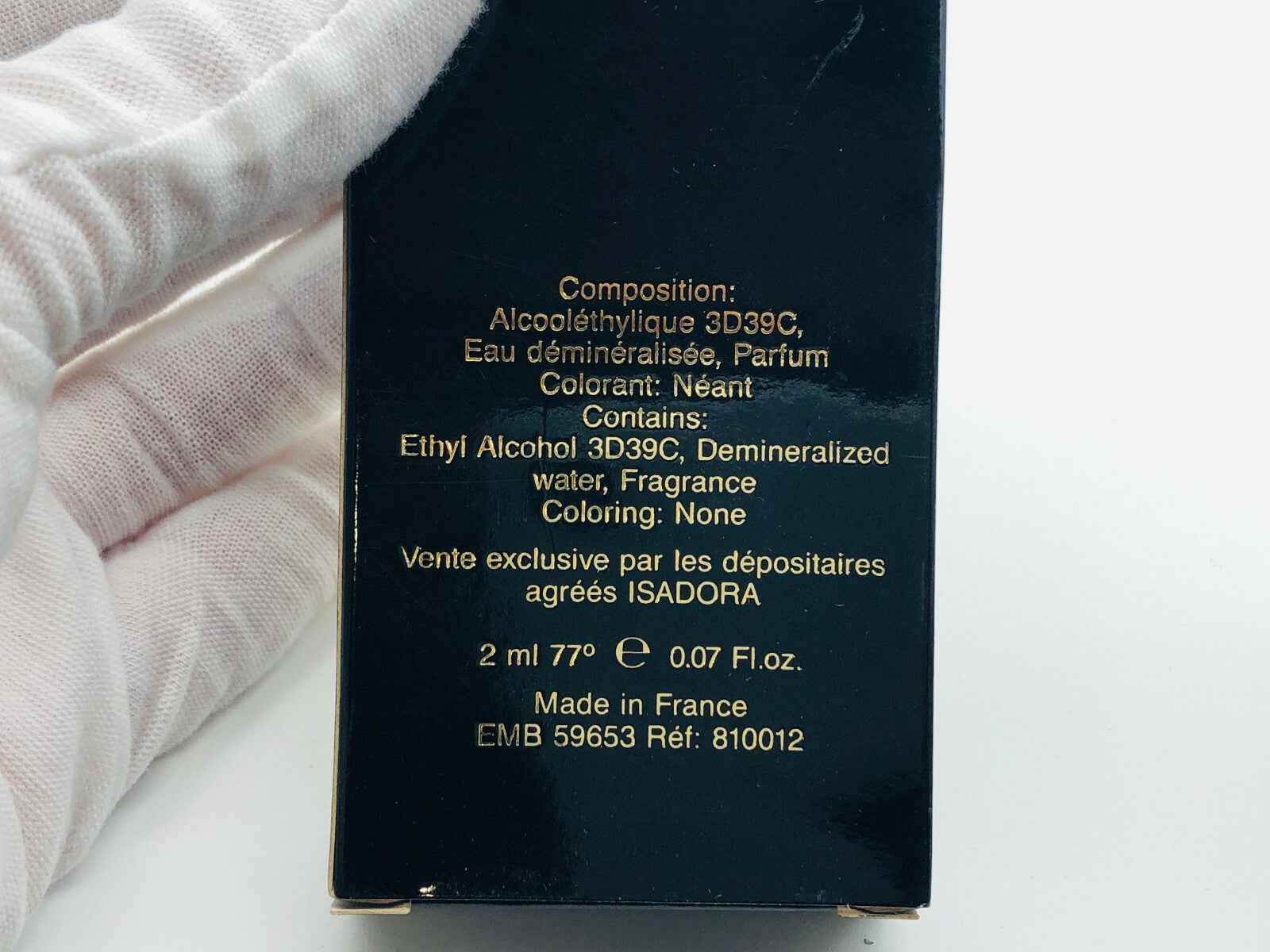 ISADORA PARFUM EXTRAIT VINTAGE PROFUMO MIGNON 2 ml ESTRATTO PURO COLLECTIONS