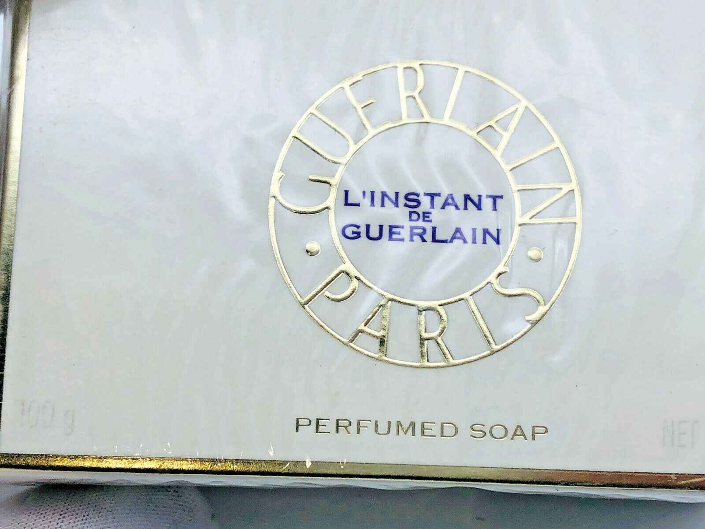 L'INSTANT DE GUERLAIN PERFUMED SOAP 100 gr VINTAGE SAPONE SAPONETTA PROFUMATA