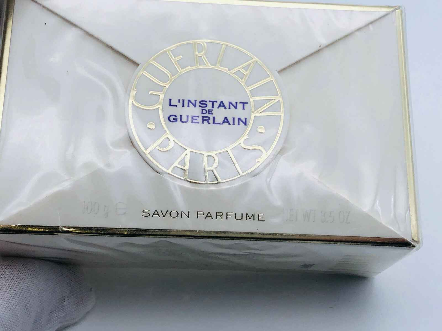 L'INSTANT DE GUERLAIN PERFUMED SOAP 100 gr VINTAGE SAPONE SAPONETTA PROFUMATA