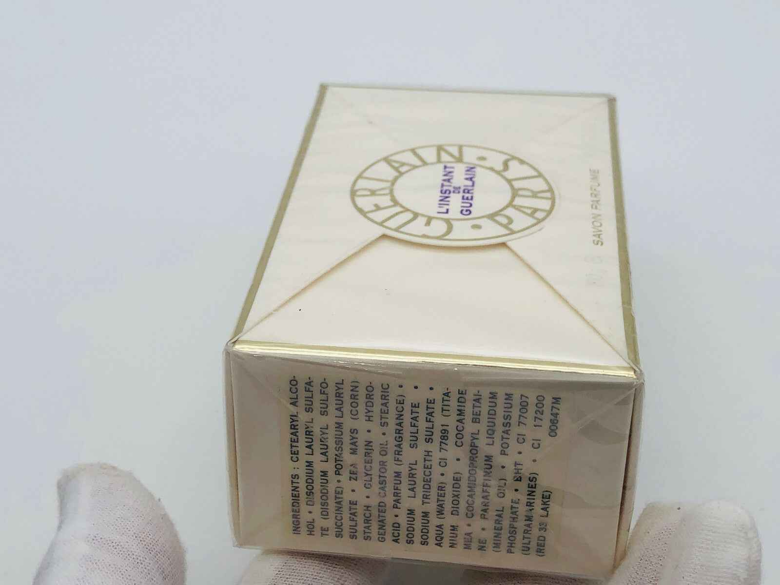 L'INSTANT DE GUERLAIN PERFUMED SOAP 100 gr VINTAGE SAPONE SAPONETTA PROFUMATA