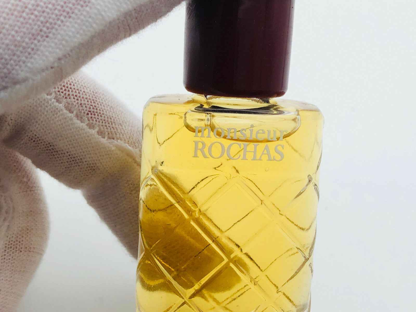 MIGNON ROCHAS MONSIEUR 10 ml Edt HOMME VINTAGE profumo EAU TOILETTE CONCENTREE
