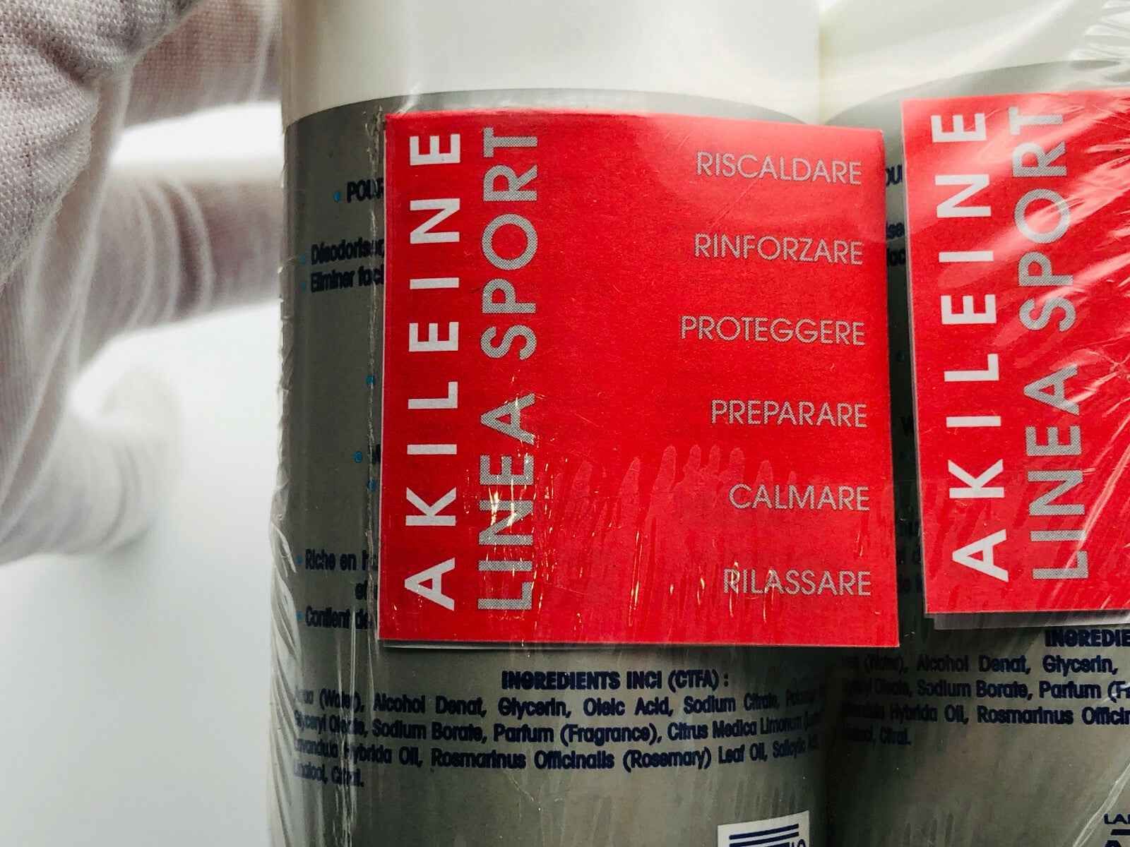 2X AKILEINE SANZO HAND & BODY LOTION SANS EAU 200 ML LOZIONE MANI E CORPO SPORT