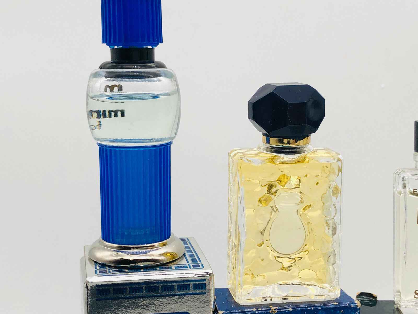 4X MIGNON UOMO POUR HOMME VINTAGE PROFUMO 5 ml EDT MIMMINA SALVADOR DALI BORIS