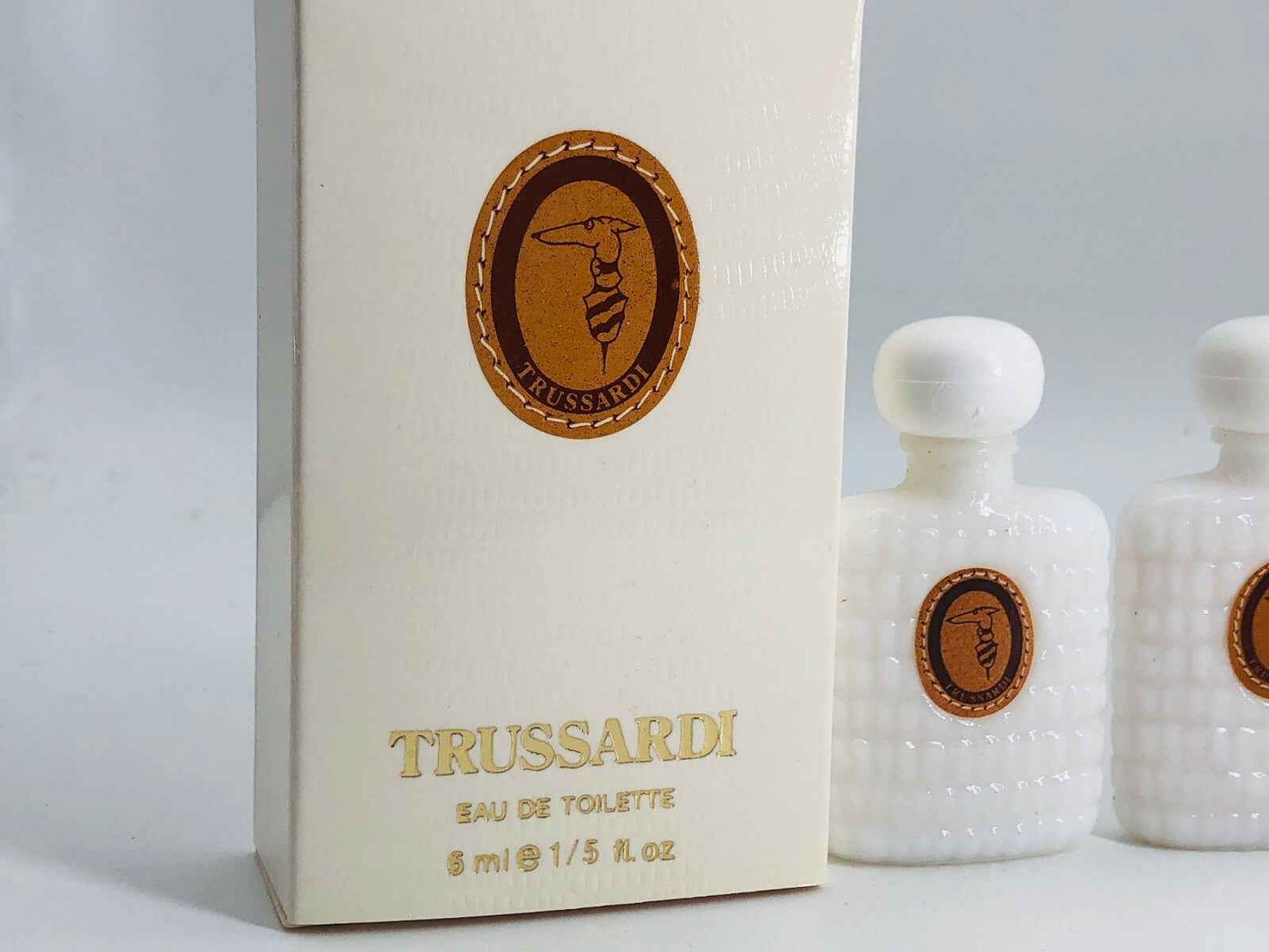 2X MIGNON TRUSSARDI DONNA 6 ML profumo mignon Trussardi donna 6 ml Edt MINI EAU DE TOILETTE 2 PEZZI
