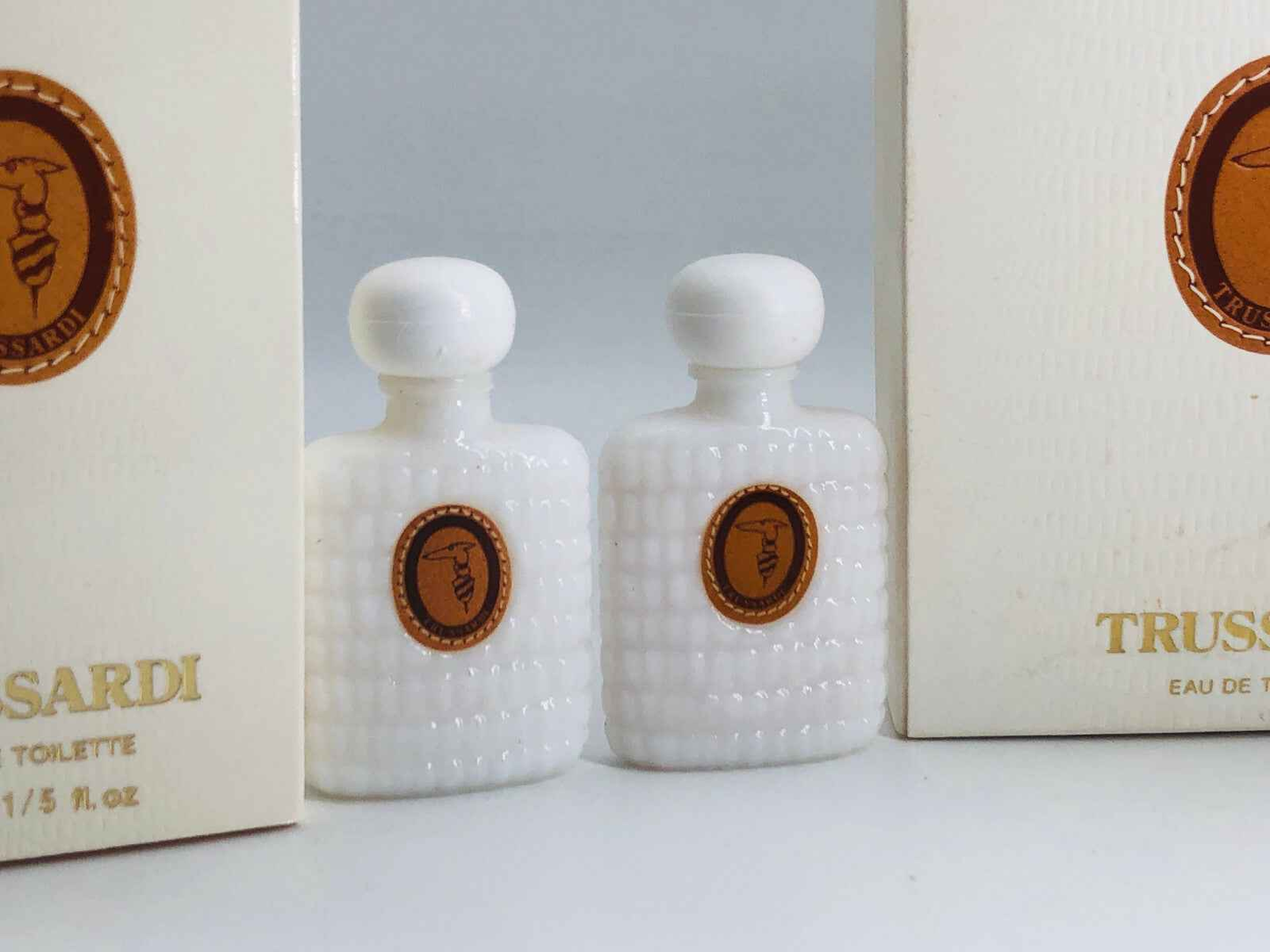 2X MIGNON TRUSSARDI DONNA 6 ML profumo mignon Trussardi donna 6 ml Edt MINI EAU DE TOILETTE 2 PEZZI