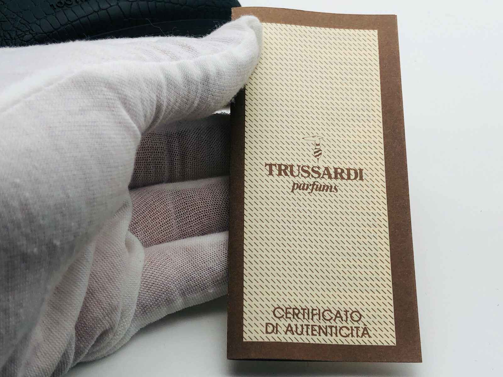 PROFUMO TRUSSARDI UOMO VINTAGE EDT UOMO 100 ml SPRAY PRE BARCODE POUR HOMME RARO