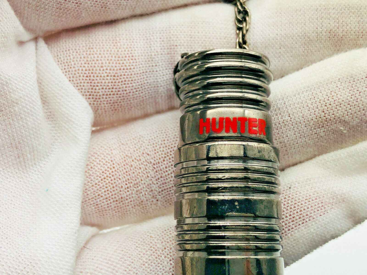 PORTACHIAVI ATKINSONS HUNTER VINTAGE PROFUMO MIGNON edt uomo Homme RARO METALLO