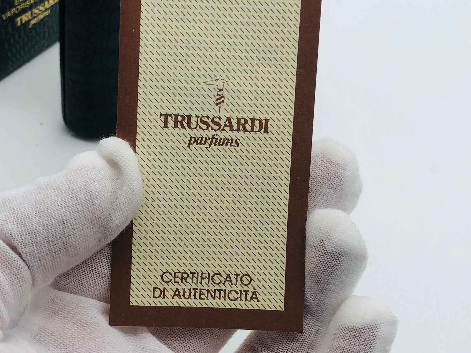 PROFUMO TRUSSARDI UOMO VINTAGE EDT 50 ml SPRAY PRE BARCODE POUR HOMME RARO