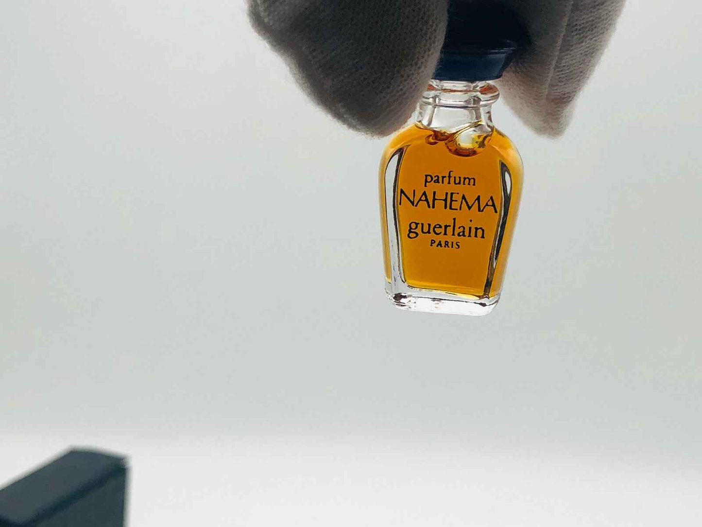 MIGNON GUERLAIN NAHEMA VINTAGE PARFUM EXTRAIT 1 ml PURO PROFUMO donna BLU CAP