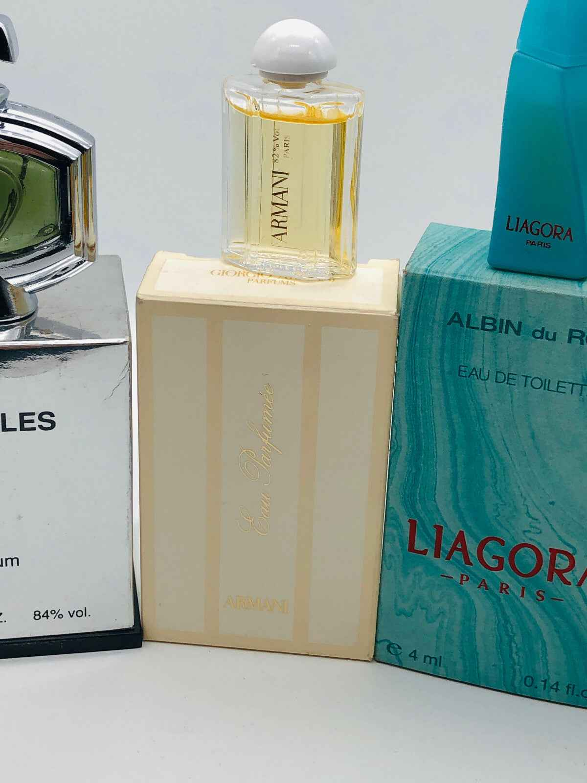 5X MIGNON DONNA VINTAGE PROFUMO EDT EDP ICEBERG ARMANI PAVAROTTI LOS ANGELES