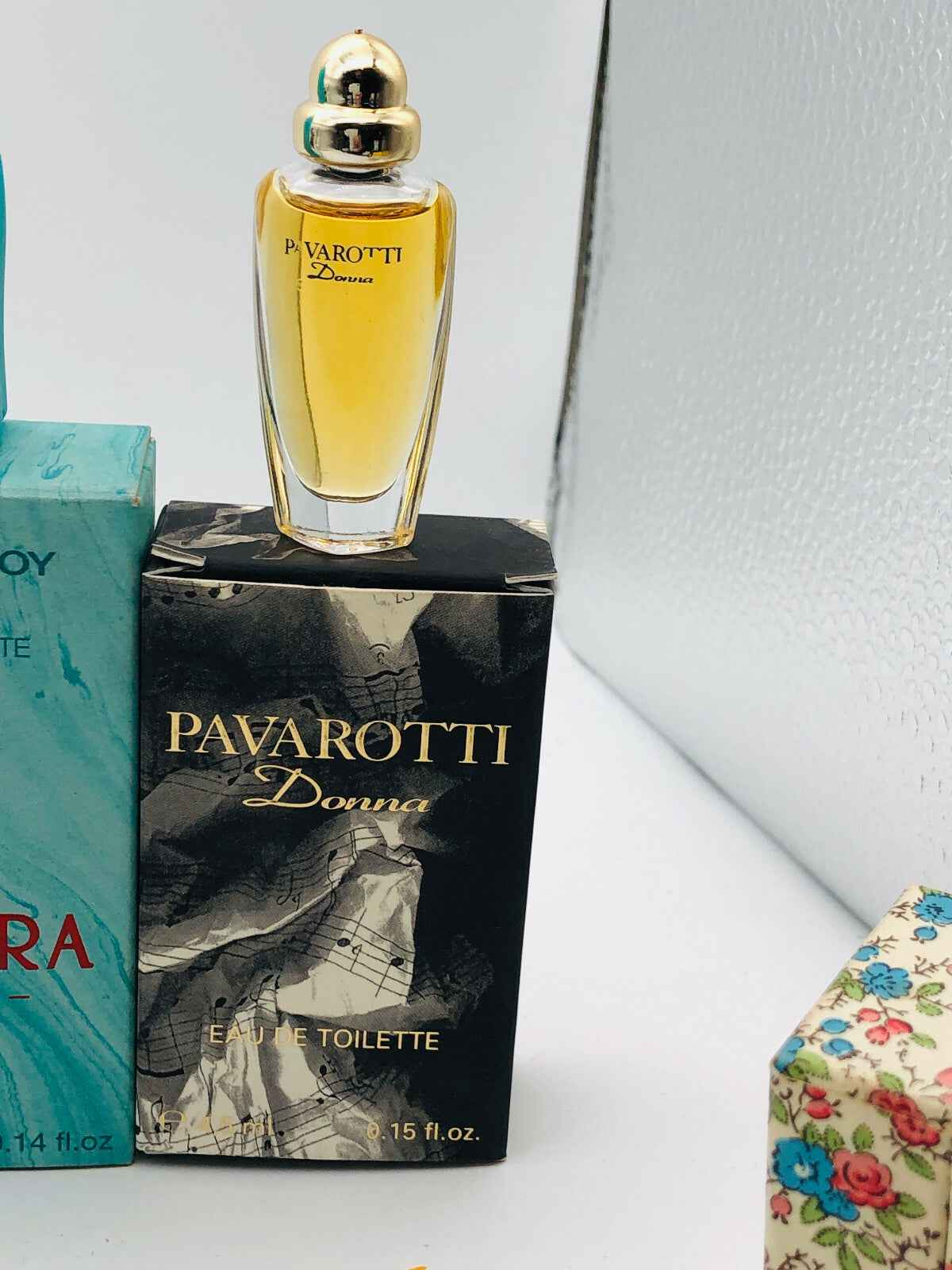 5X MIGNON DONNA VINTAGE PROFUMO EDT EDP ICEBERG ARMANI PAVAROTTI LOS ANGELES