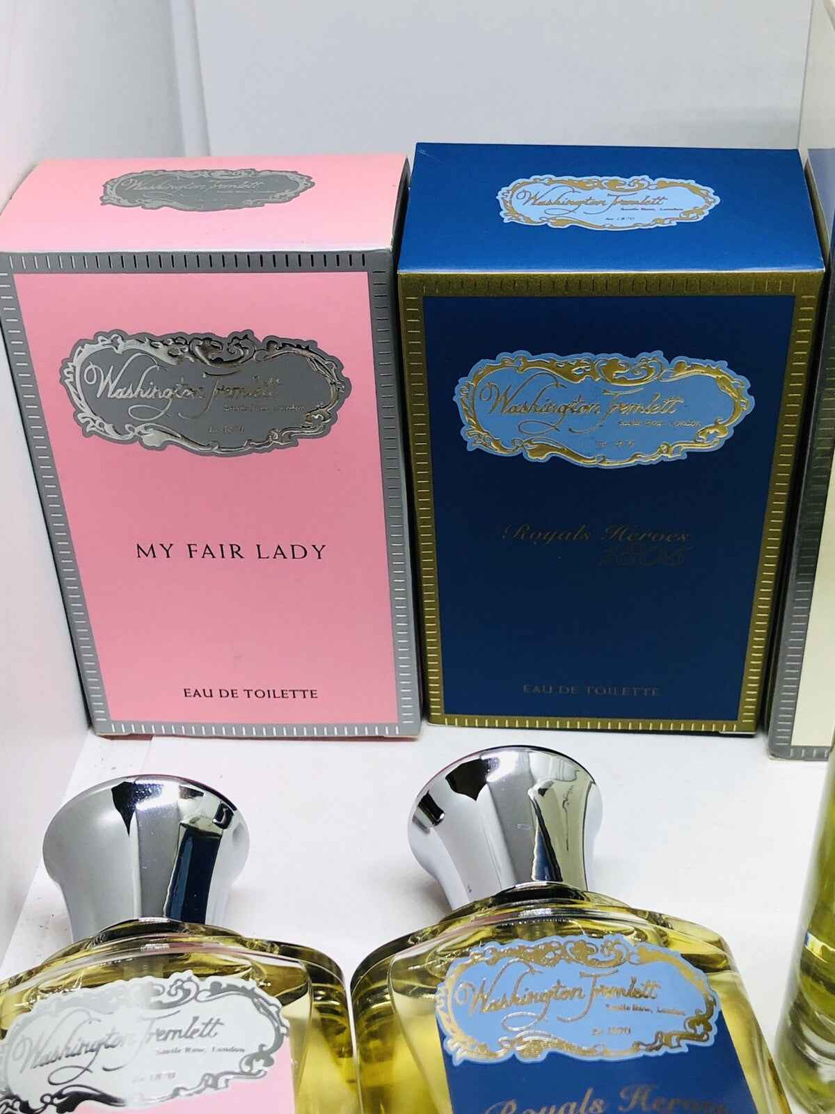STOCK 3 PROFUMI WASHINGTON TREMLETT NEROLI ABSOLUTE FAIR LADY ROYALS HEROES 50ml