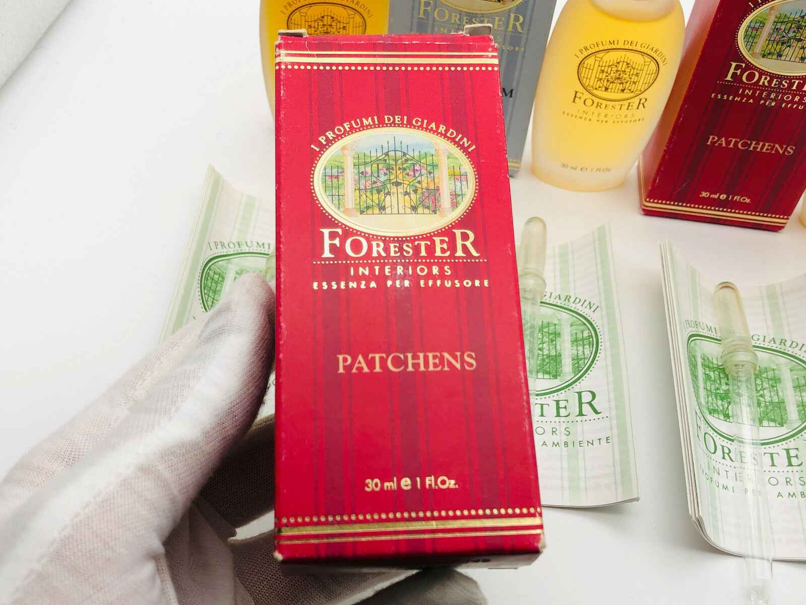 3X FORESTER INTERIORS ESSENZA PER EFFUSORE 30 ml PROFUMI GIARDINI OIL FRAGRANCE