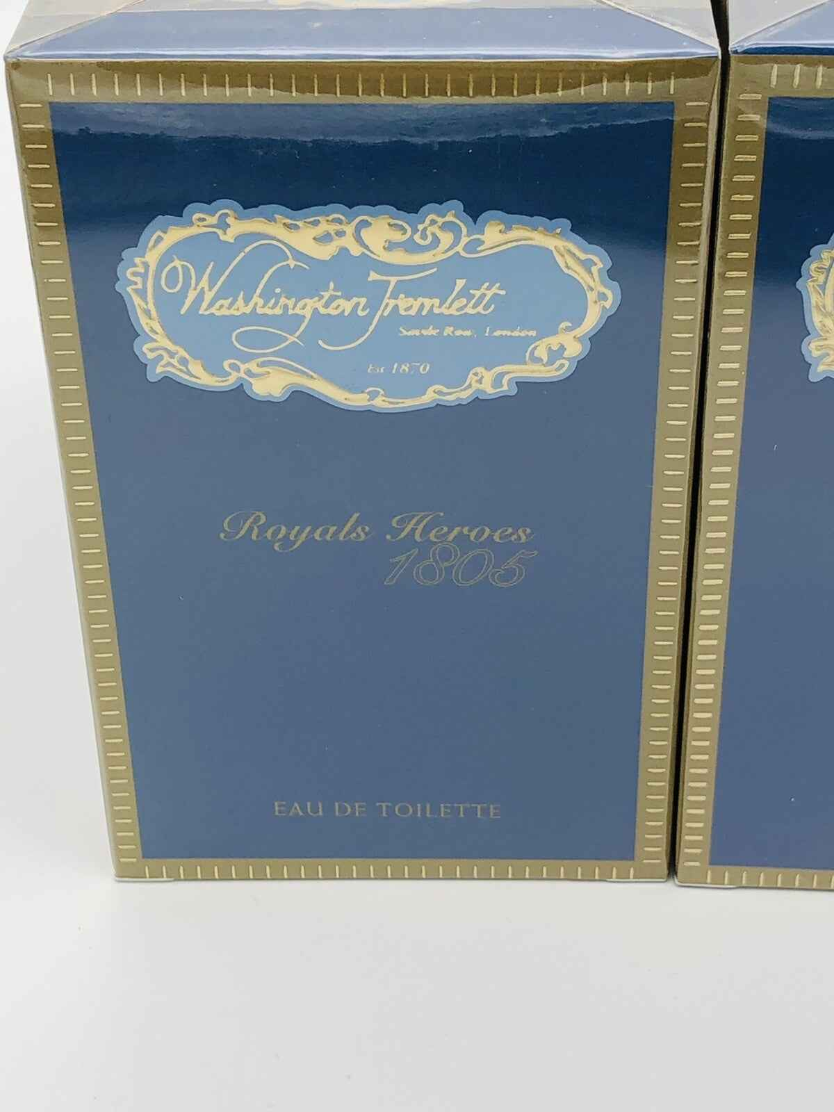 STOCK 6 Profumo Washington Tremlett ROYALS HEROES 50ml Edt Spray Vintage Nicchia