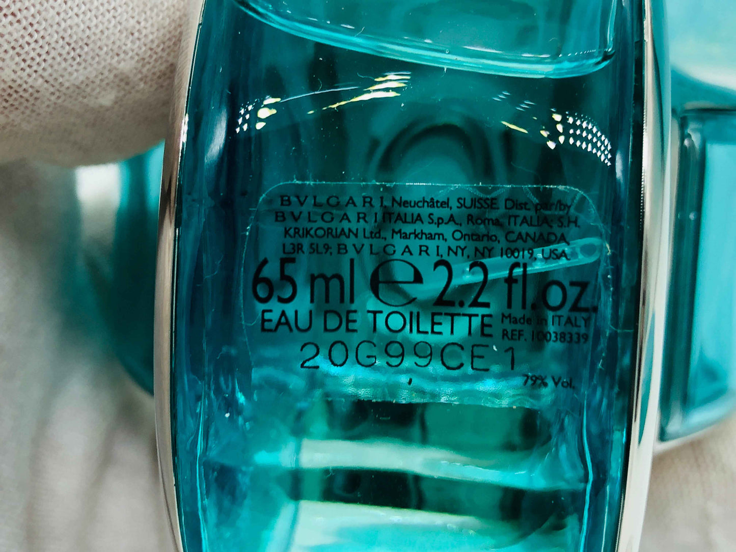 Bulgari Omnia Paraiba profumo 65 ml edt donna Gift Set Pochette trousse Bvlgari