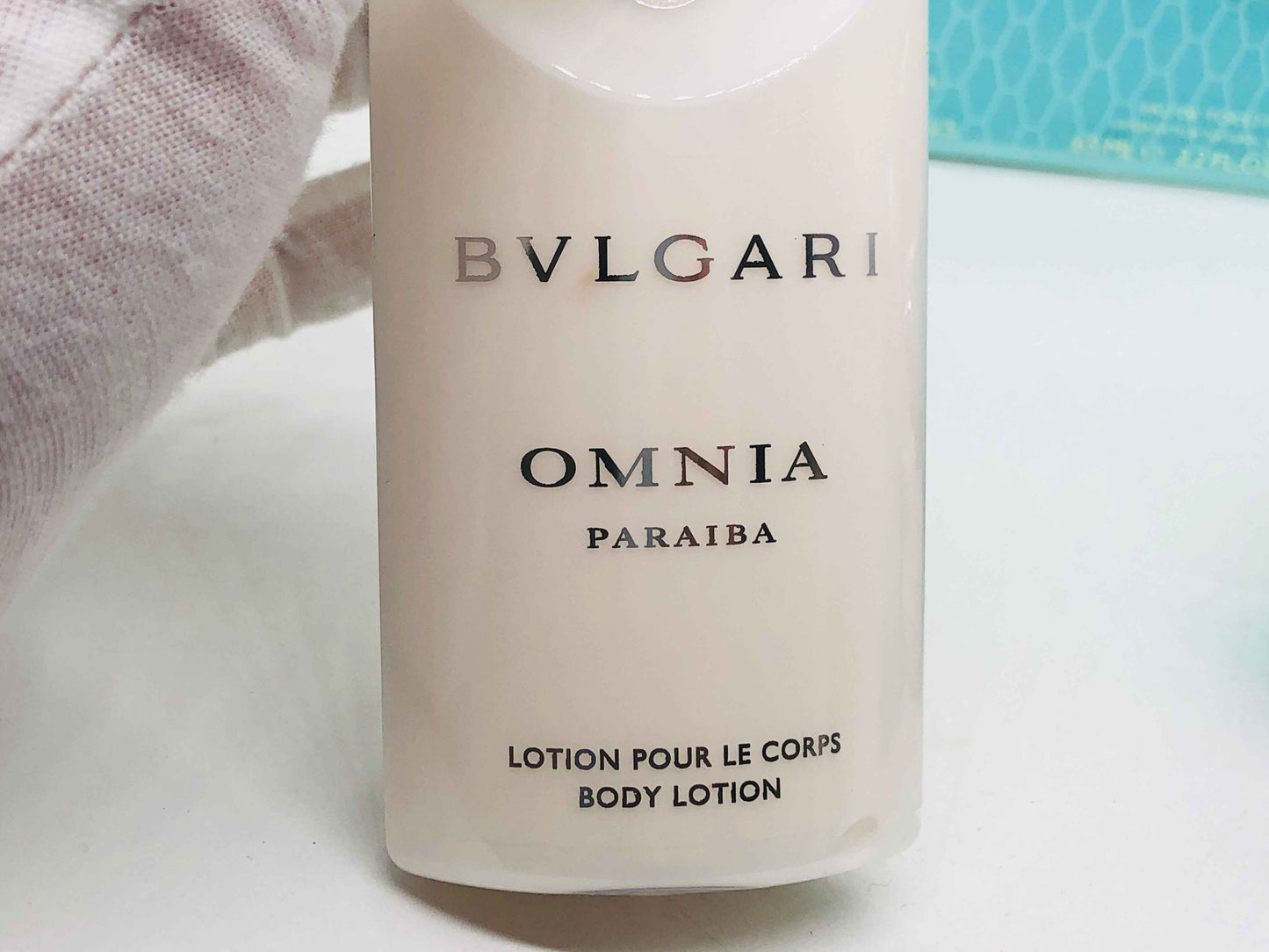 Bulgari Omnia Paraiba profumo 65 ml edt donna Gift Set Pochette trousse Bvlgari