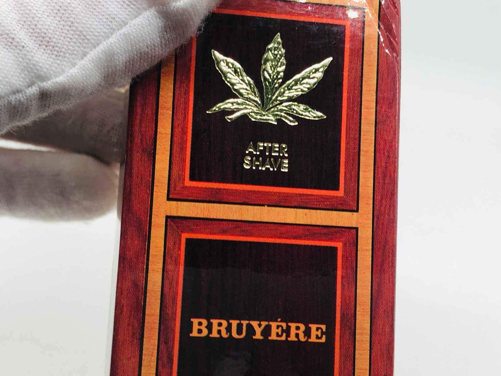 After shave Adam Bruyere Vintage con decorazione in rame su confezione elegante in legno