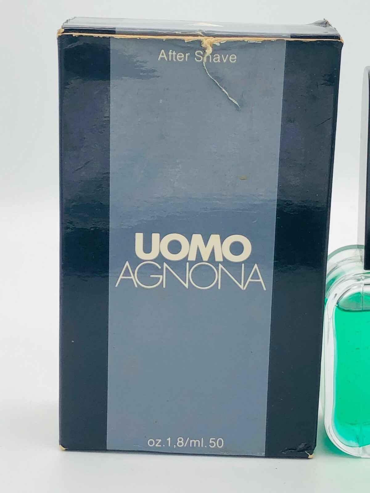 Flacone di dopobarba Agnona Uomo Vintage 50 ml con scatola elegante e retro