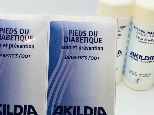 Prodotto Akildia Piede Diabetico per cura e prevenzione del piede diabetico