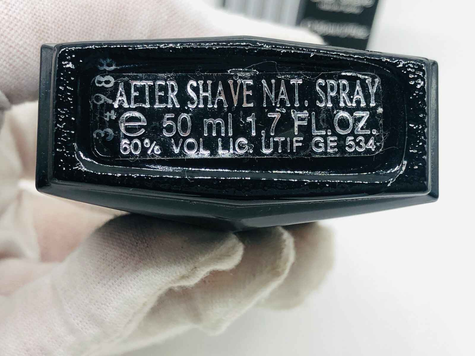 Flacone di Angelo Litrico Uomo Vintage After Shave Natural Spray da 50 ml con etichetta in evidenza