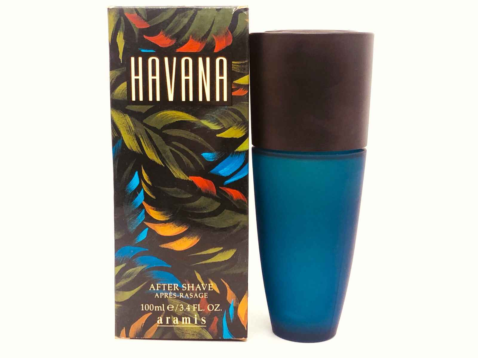 Dopo barba Aramis Havana Vintage da 100ml con confezione colorata e design elegante