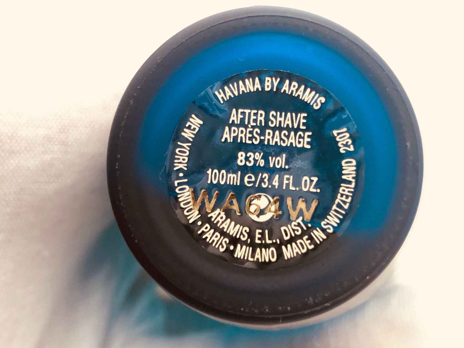 Latte dopobarba Aramis Havana Vintage da 100 ml con una fragranza rinfrescante e avvolgente