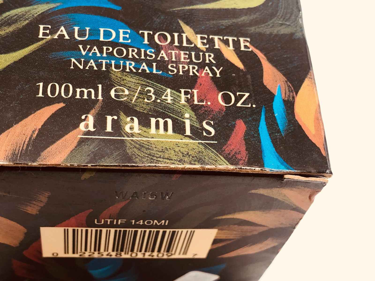 Scatola di profumo Aramis Havana Vintage, Eau de Toilette 100ml con design colorato