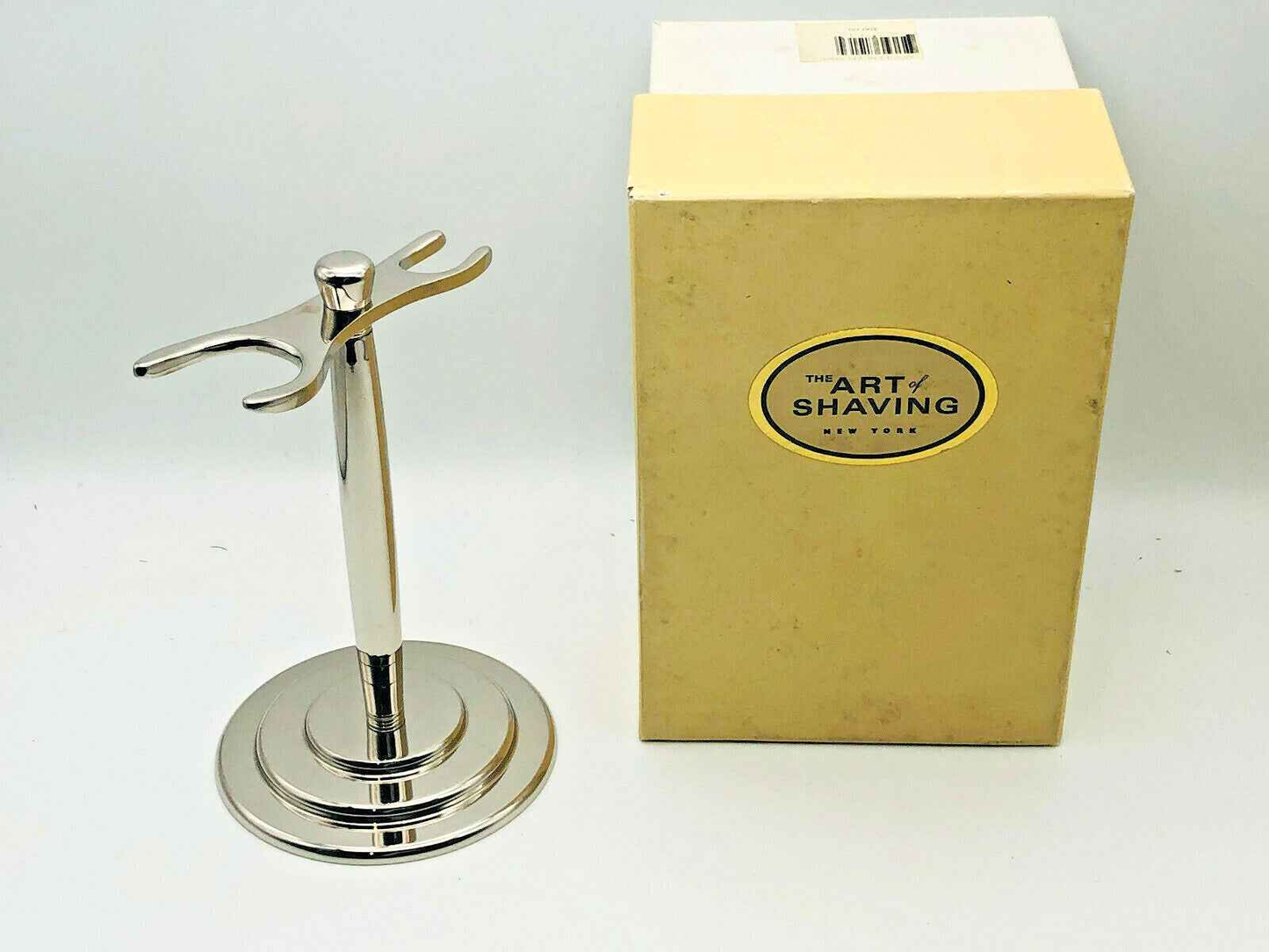 Supporto di lusso in nichel Art Of Shaving per rasoio con confezione elegante per la cura personale